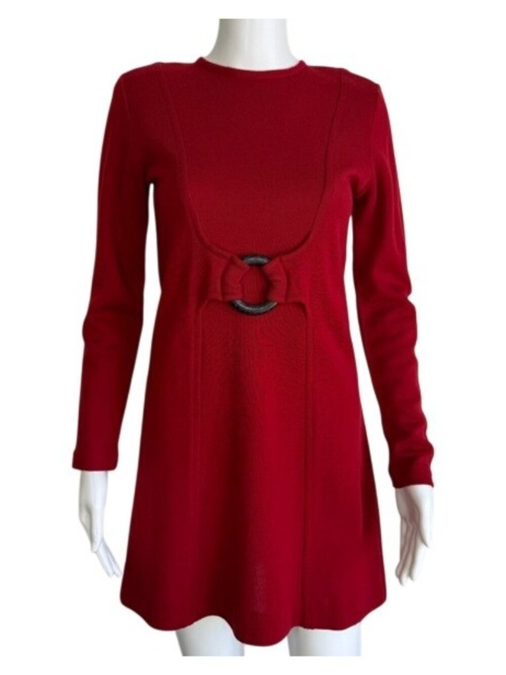 Vintage Liz Claiborne Long Sleeve Sweater Mini Dress – PS